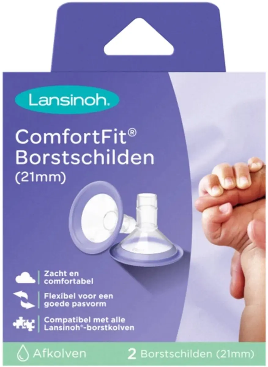Lansinoh Borstschilden Comfort Fit 21mm