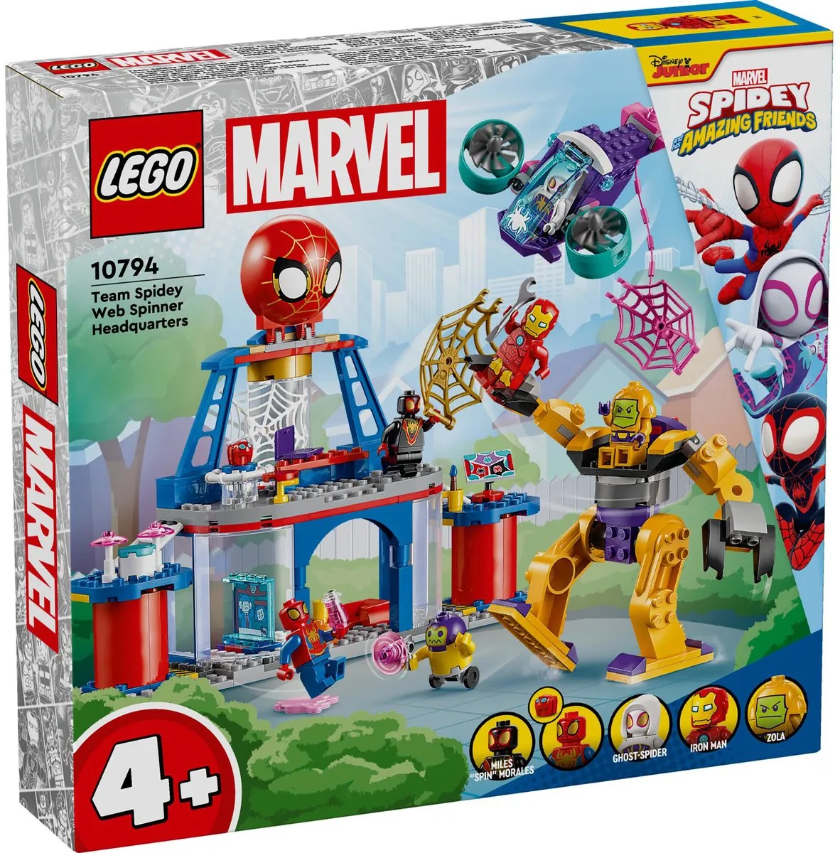 LEGO Marvel Team Spidey Webspinner Hoofdkwartier 10794