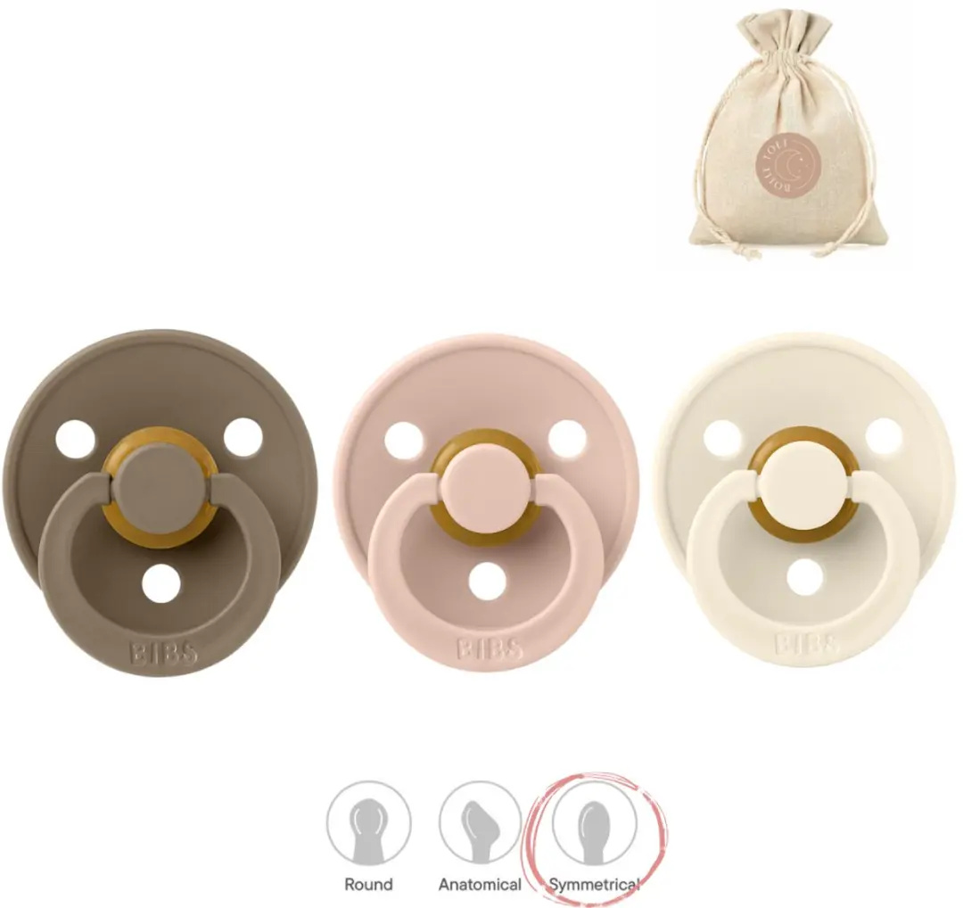 BIBS Symmetrische Fopspenen Maat 2