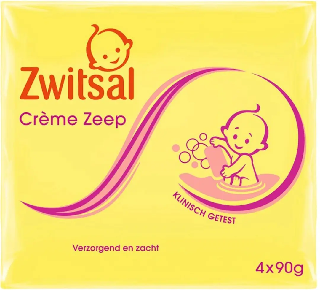 Zwitsal Crème Zeep Baby - 2x90g