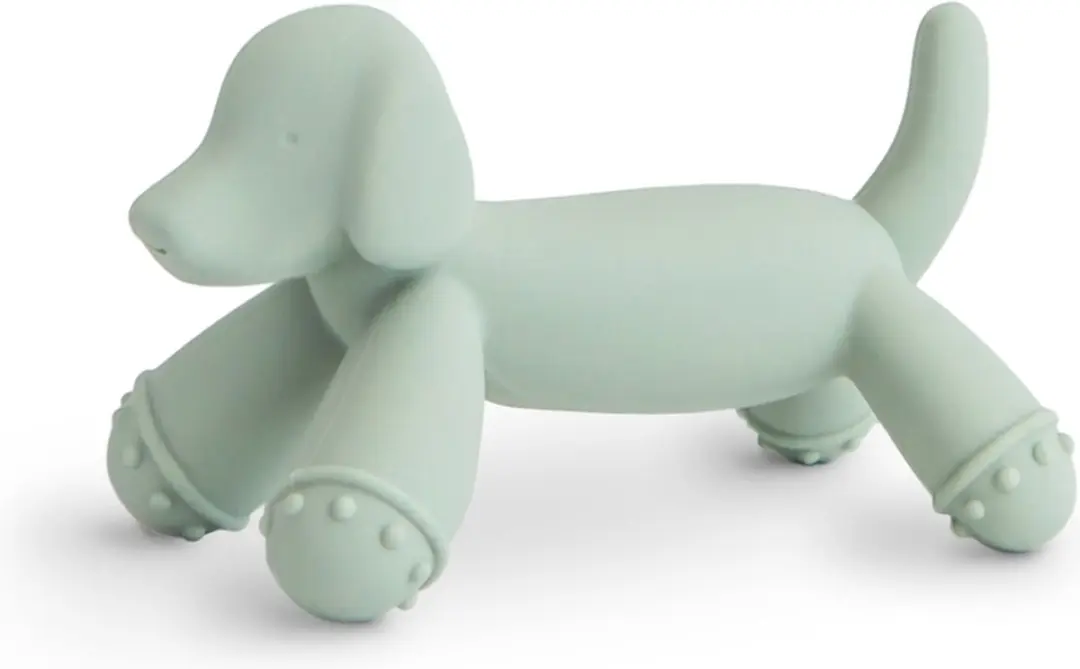Mushie Silicone Bijtring Hondje
