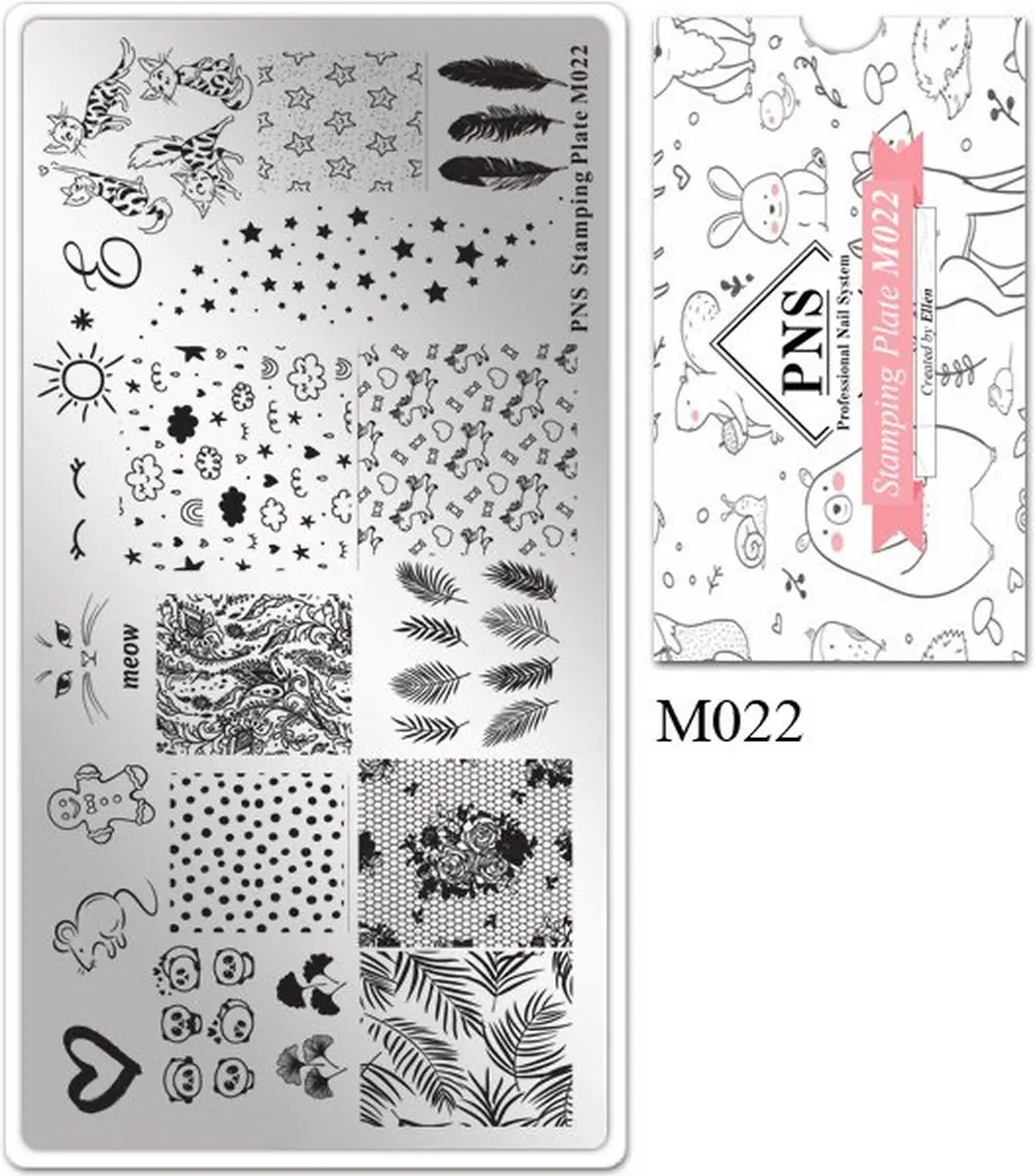 Korneliya PNS Stamping Plate MINI M022