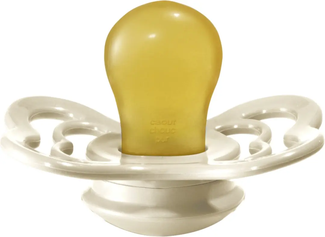 BIBS Supreme Speen M2 - 2 Stuks - Natuurlijk Rubber - Ivory/Sage