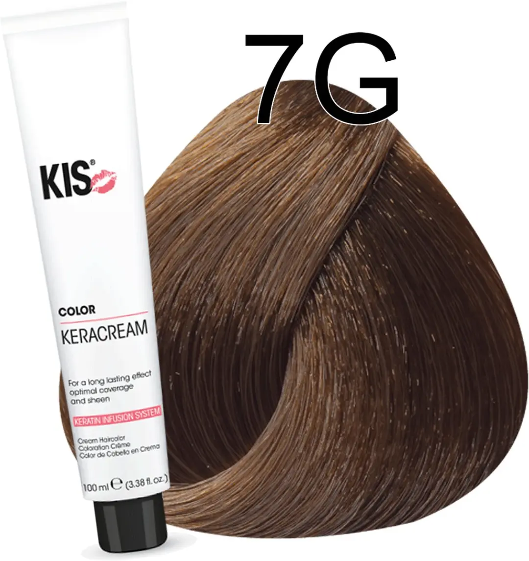 KIS Haarverf 7G Middel Goudblond 100ml