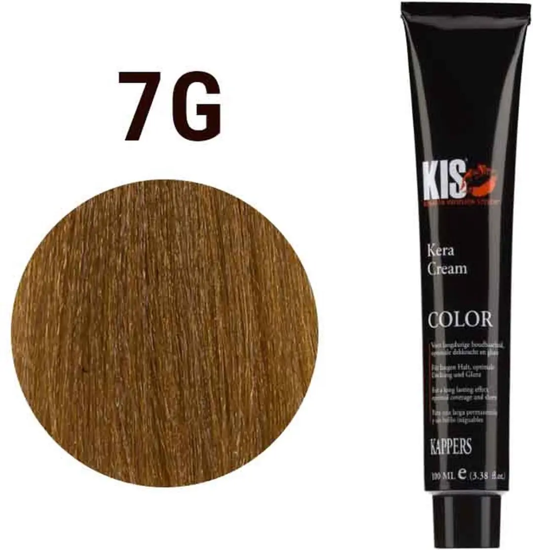 KIS Haarverf 7G Middel Goudblond 100ml