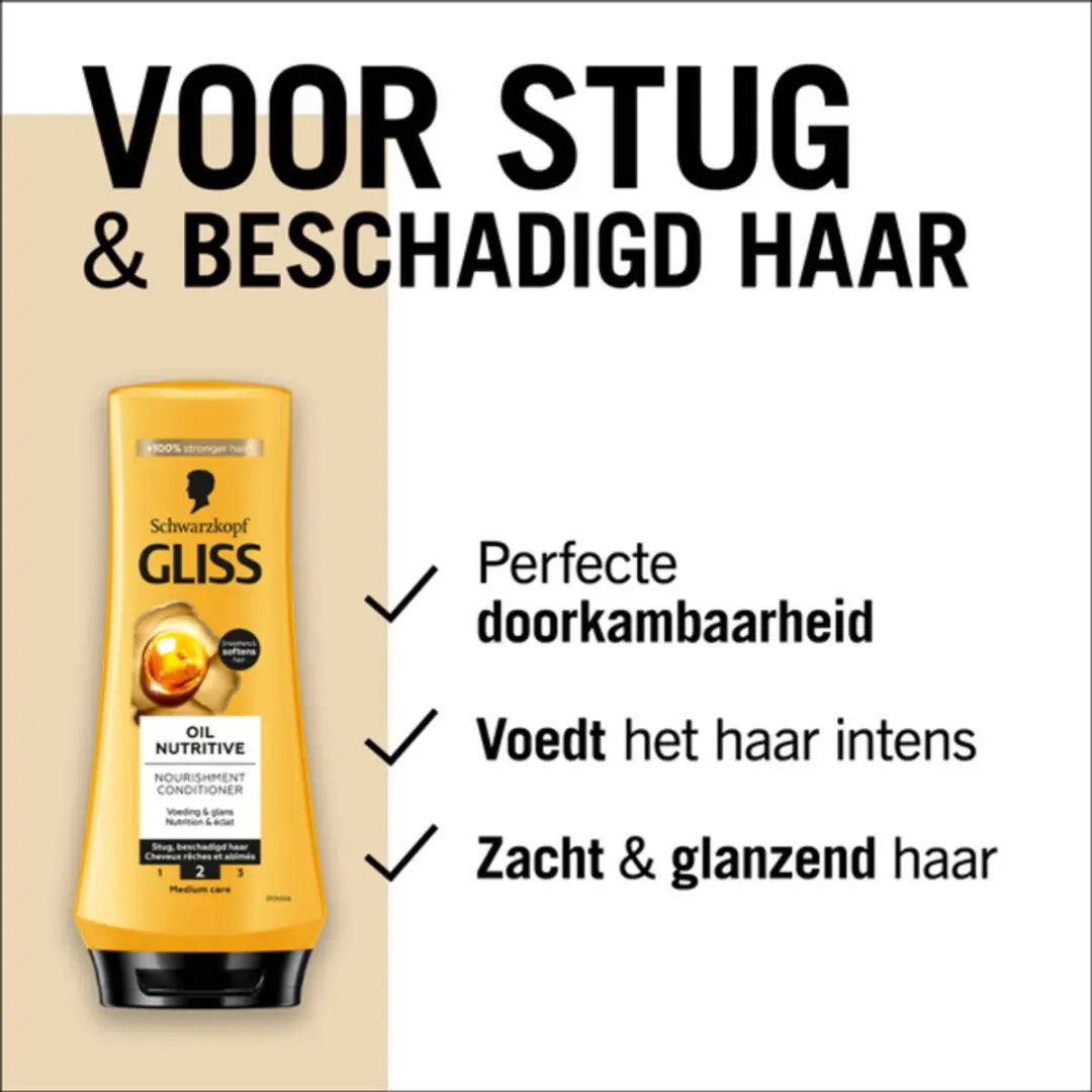 Gliss Kur Conditioner Oil Nutritive 200ml