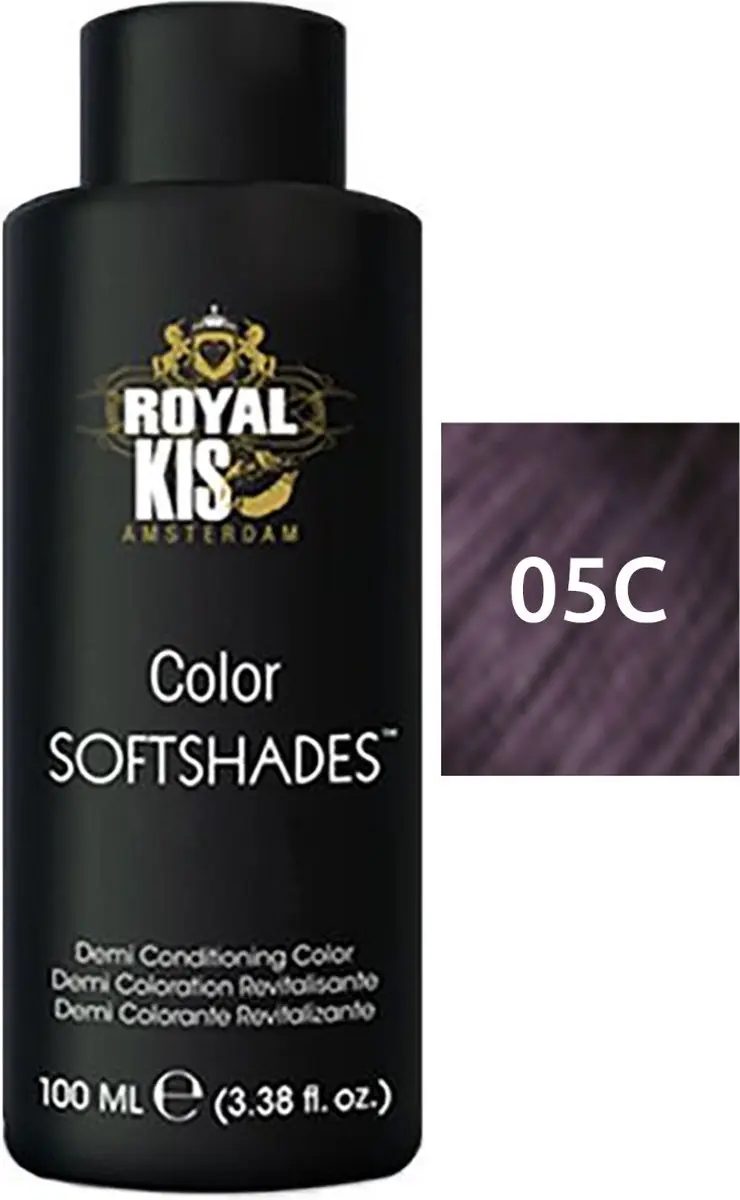KIS Royal Softshades Kleurspoeling 150ml - Cassis
