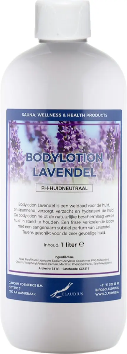 Splashbox Cosmetics Bodylotion Lavendel 1L