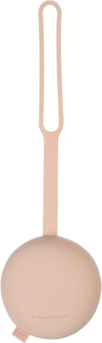 Difrax Siliconen Fopspeenhouder Nude - Roze