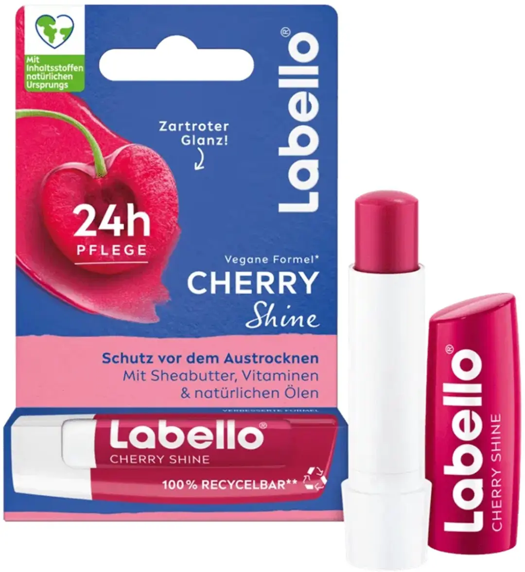 Labello Cherry Shine Lippenbalsem 4.8ml