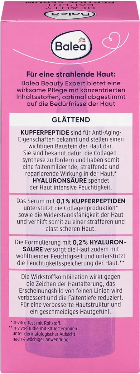 Balea Beauty Expert Peptiden Serum 30ml