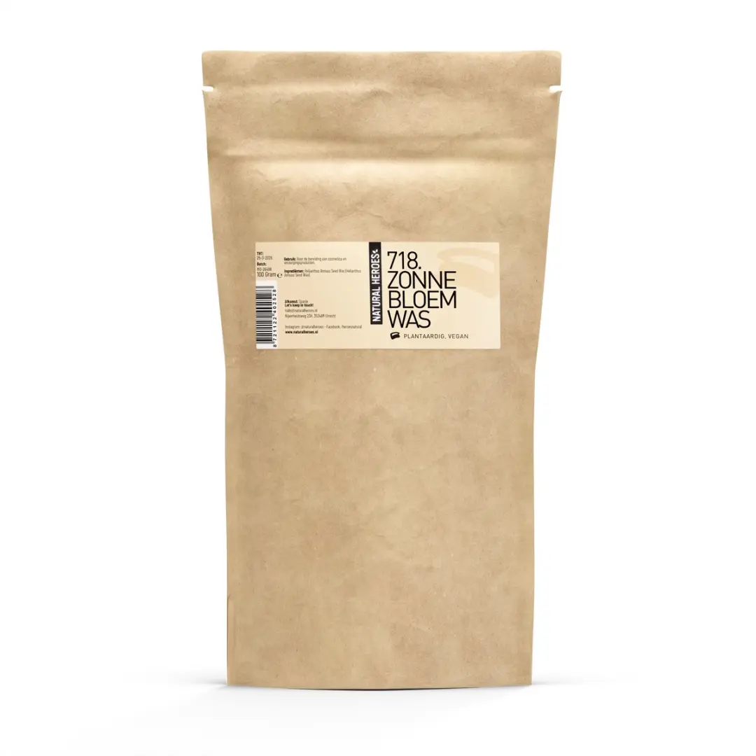 Natural Heroes Zonnebloemwas 100g