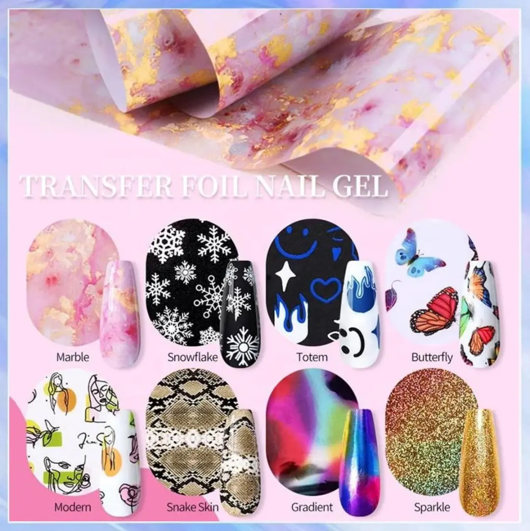 Born Pretty Transferfolie Lijm 10ml - Transparant