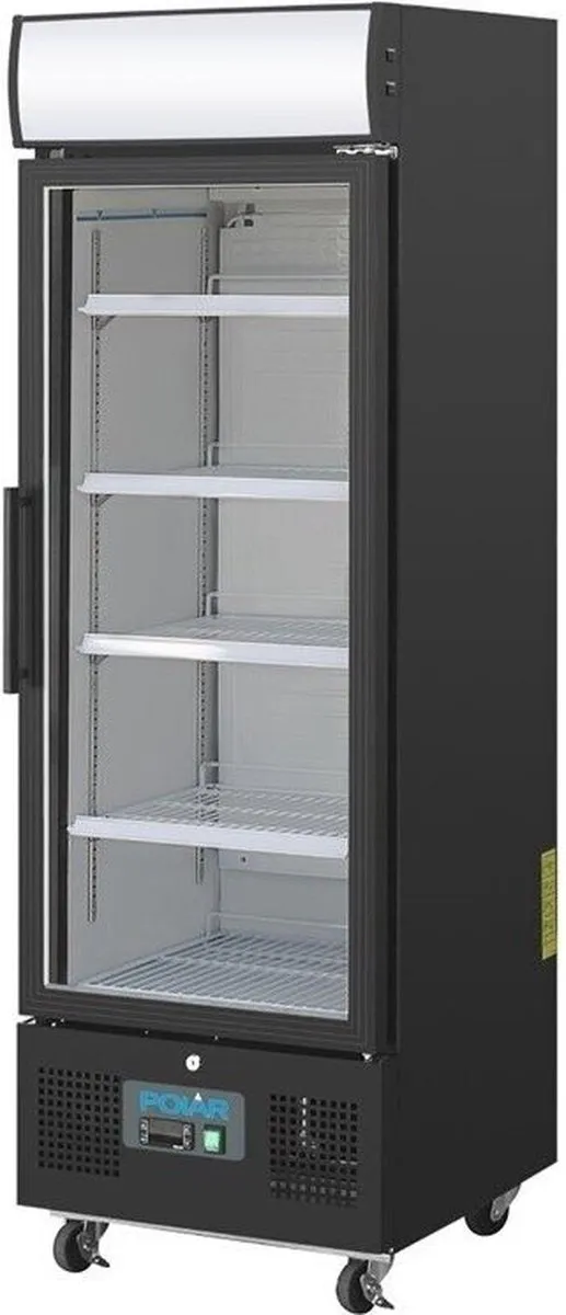 Polar G-Series GH426 Koelkast 218L - 5 Plateaus - Zwart