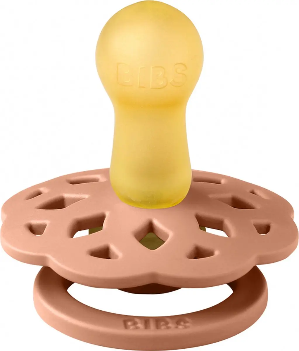 BIBS Boheme Pacifier Stage 1 - 2 Stuks - Peach