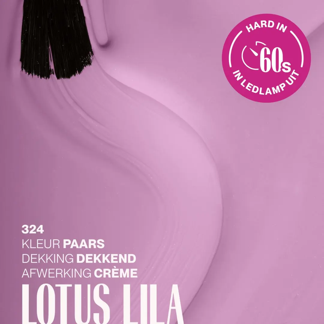 Pink Gellac Gellak 324 Lotus Lila 15ml