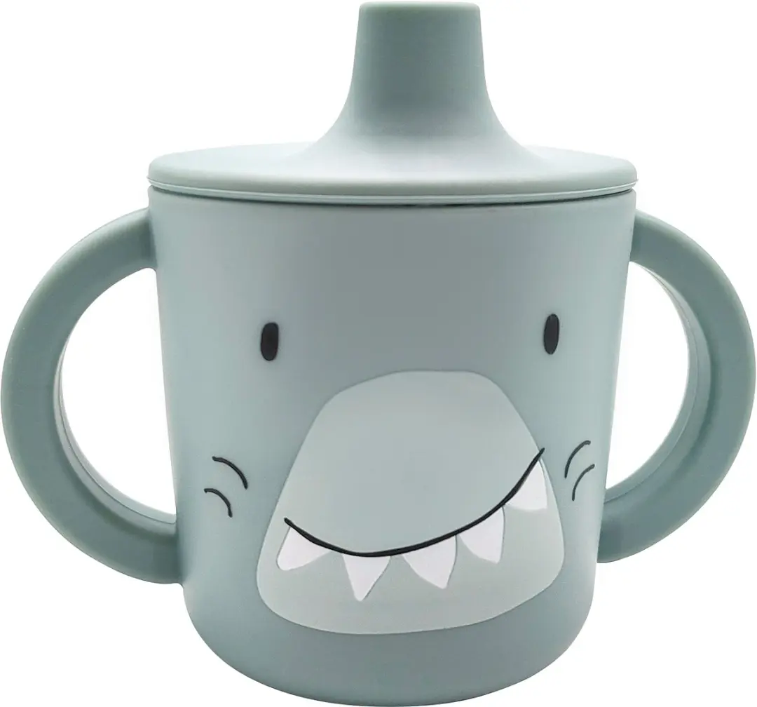 Trixie Mr. Shark Tuitbeker - Siliconen - 0,2L - Blauw