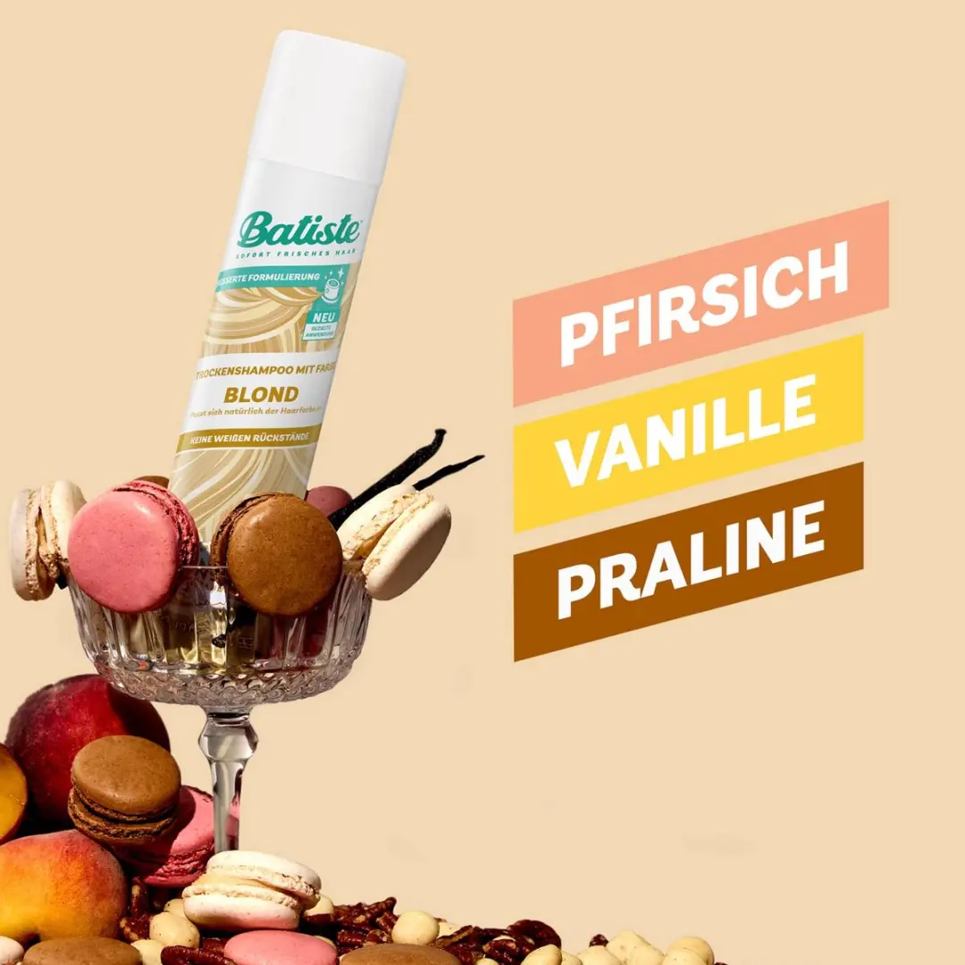 Batiste Droogshampoo Light & Blonde 200ml - Kamille Extract
