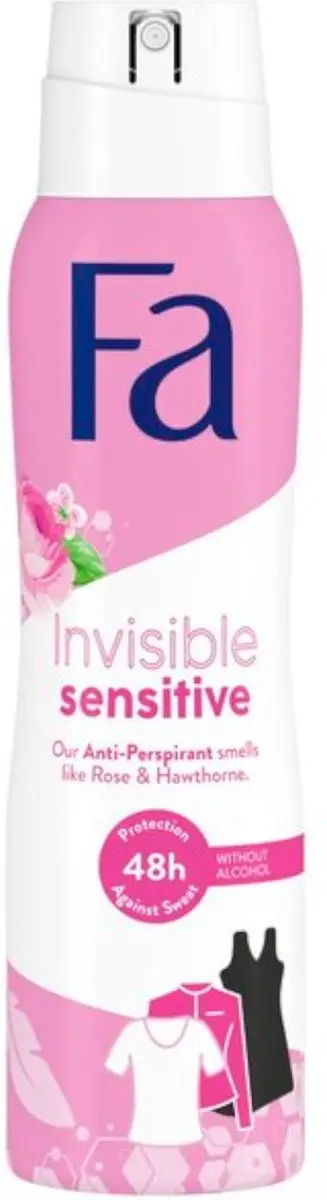 Fa Invisible Sensitive Deodorant 150ml