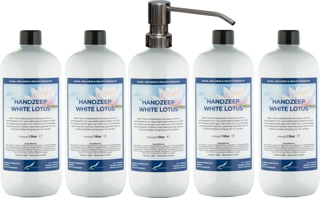 Splashbox Cosmetics Handzeep White Lotus 1L