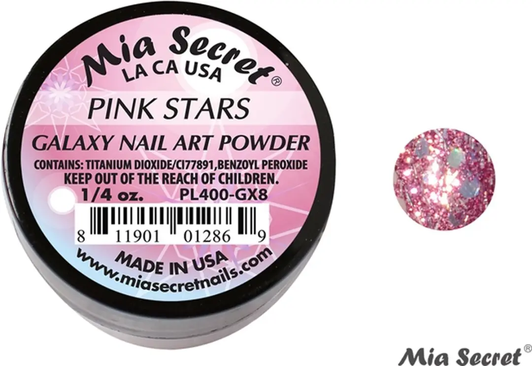 Mia Secret Galaxy Acrylpoeder Roze 7.5ml