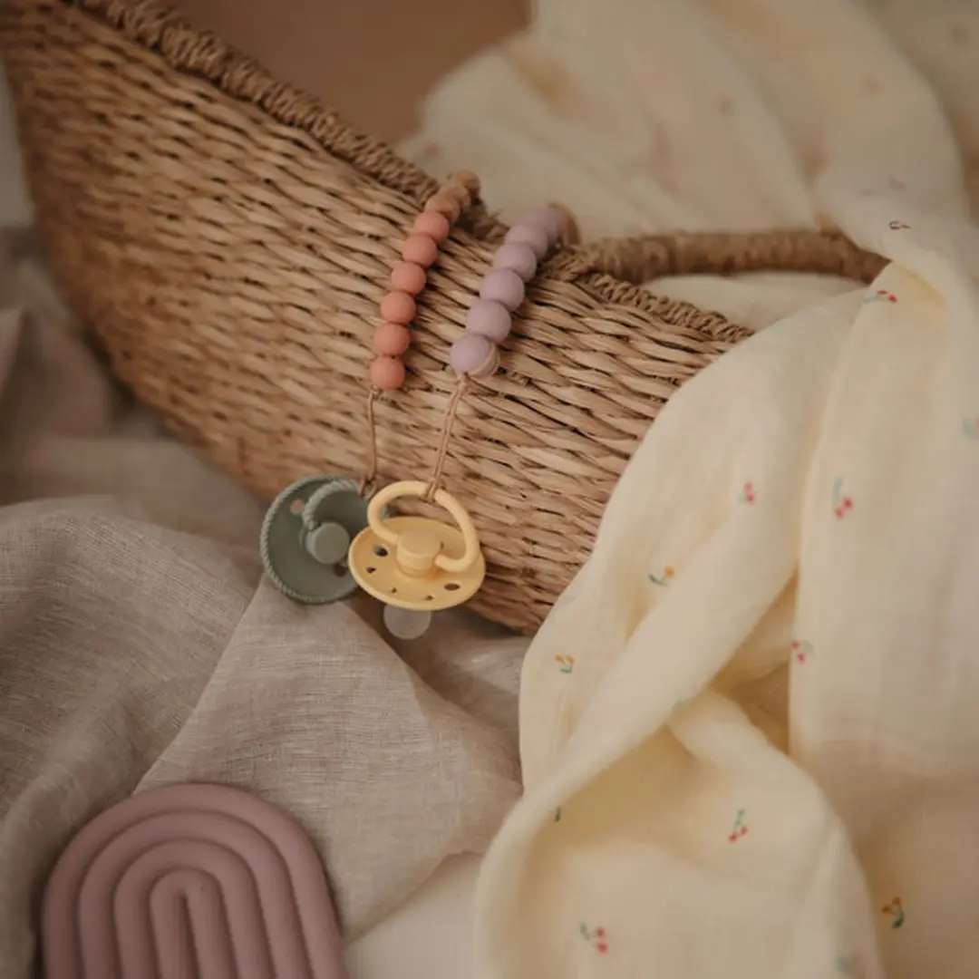 Mushie Speenkoord EVA Mauve