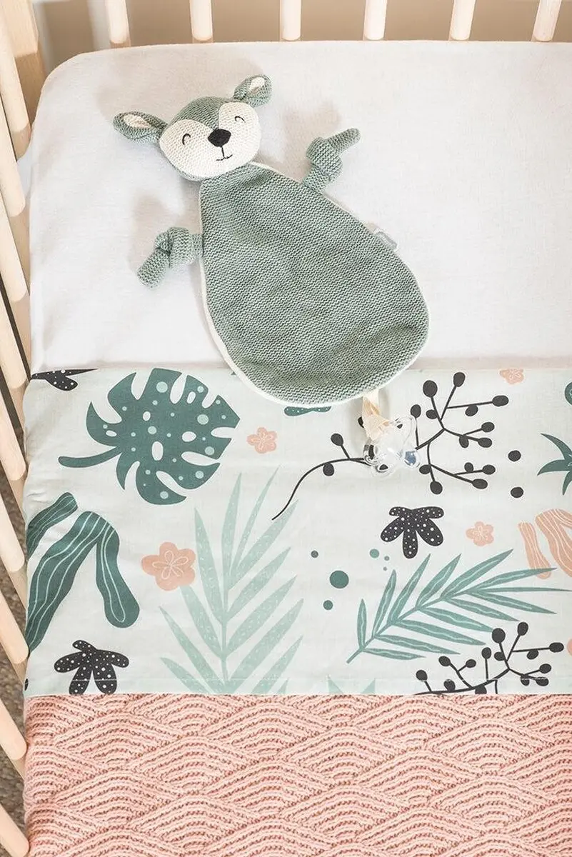 Jollein Deer Speenknuffel Ash Green - Katoen