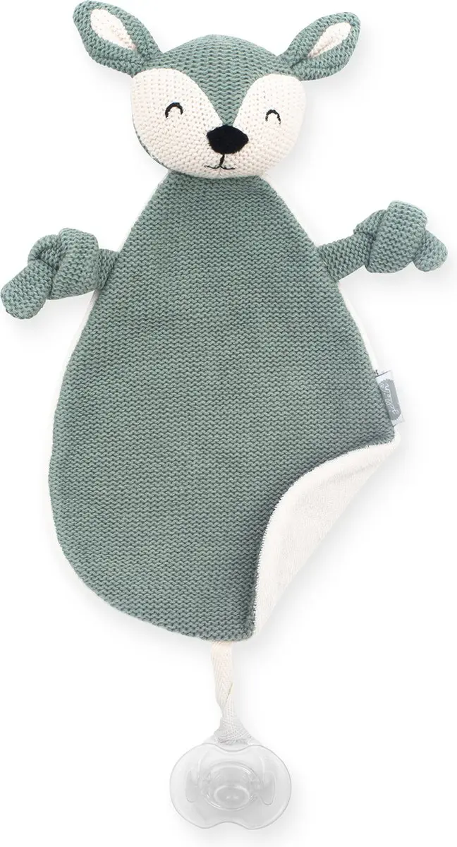 Jollein Deer Speenknuffel Ash Green - Katoen