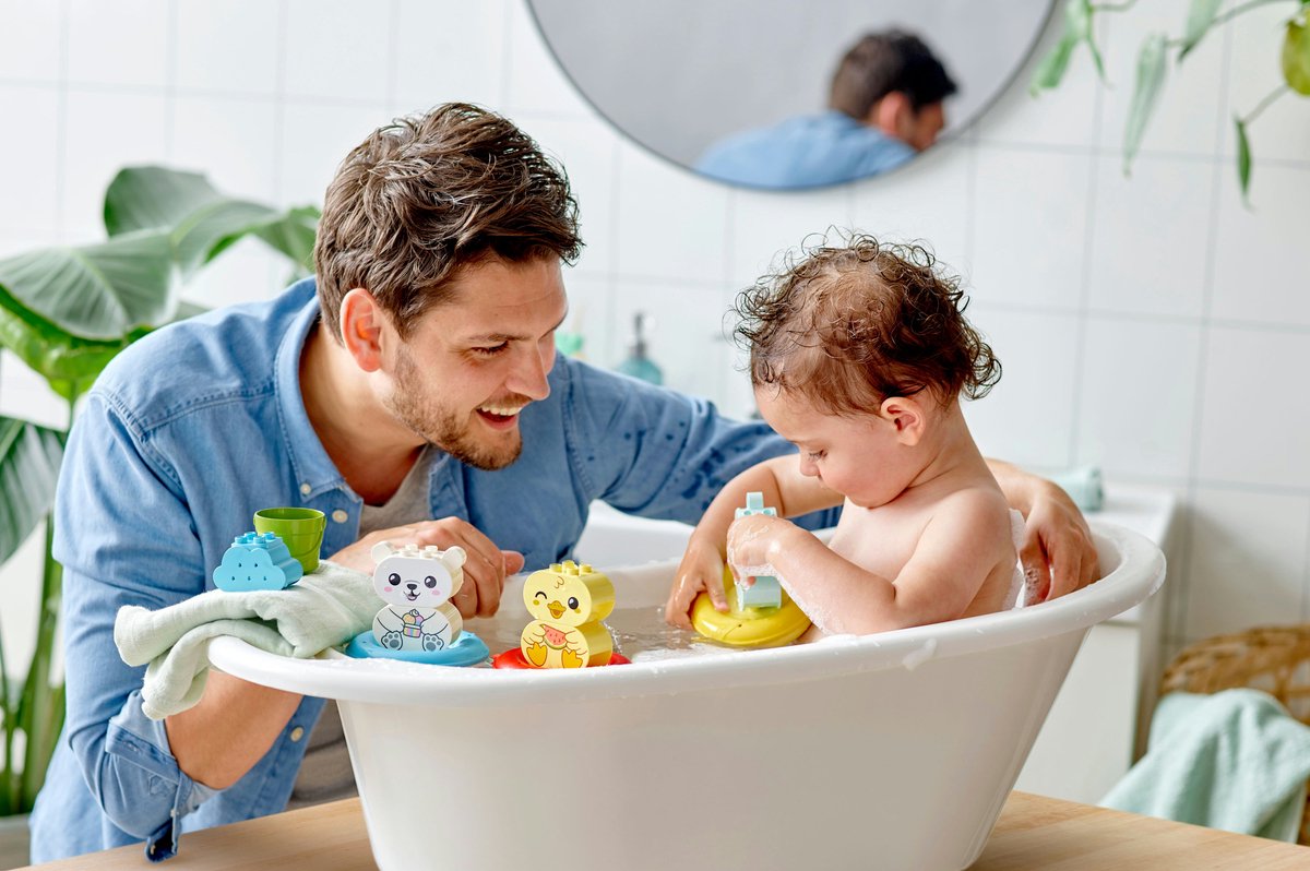 LEGO DUPLO Pret in Bad: Drijvende Dierentrein - 10965