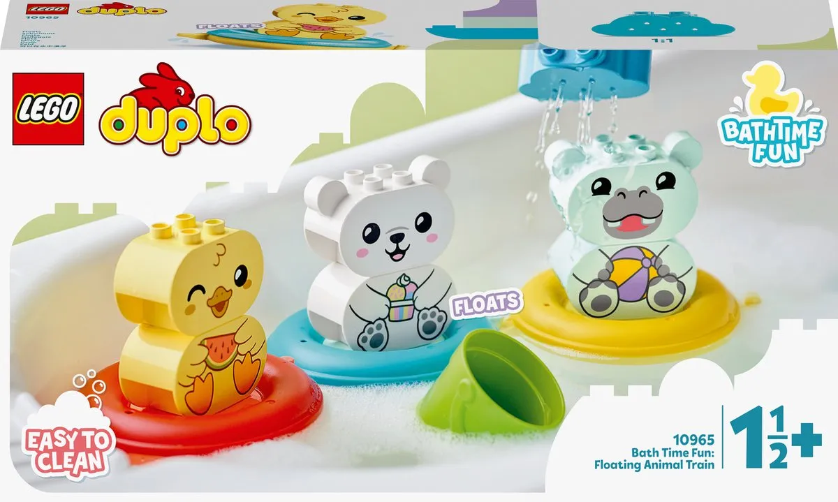 LEGO DUPLO Pret in Bad Drijvende Dierentrein 10965