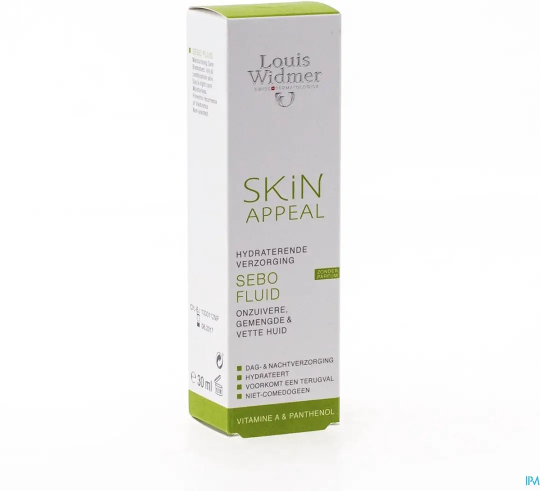 Louis Widmer Skin Appeal Sebo Fluid Dagcrème 30ml - 30 Stuks