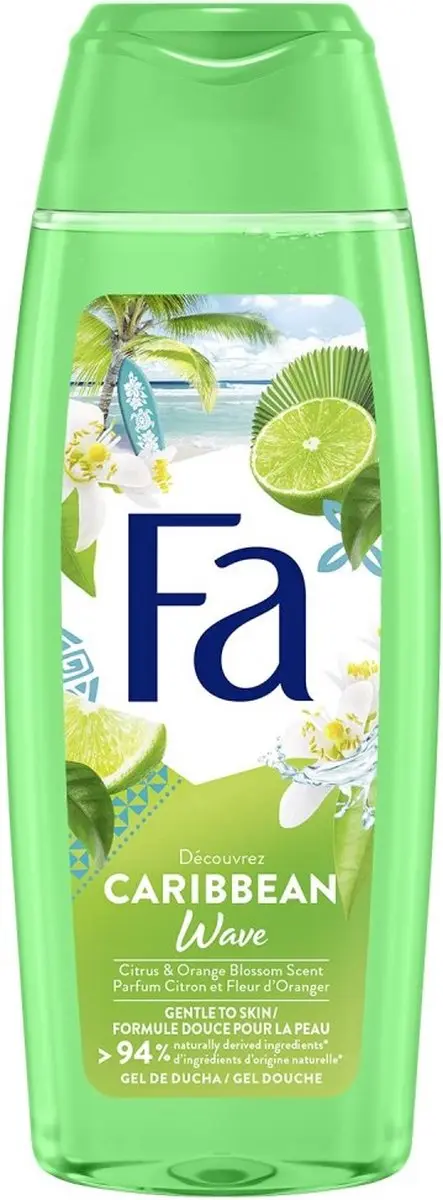 Fa Douchegel Caribbean Lemon 250ml