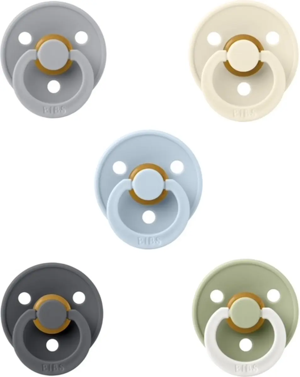 BIBS Fopspenen Set 5 Stuks