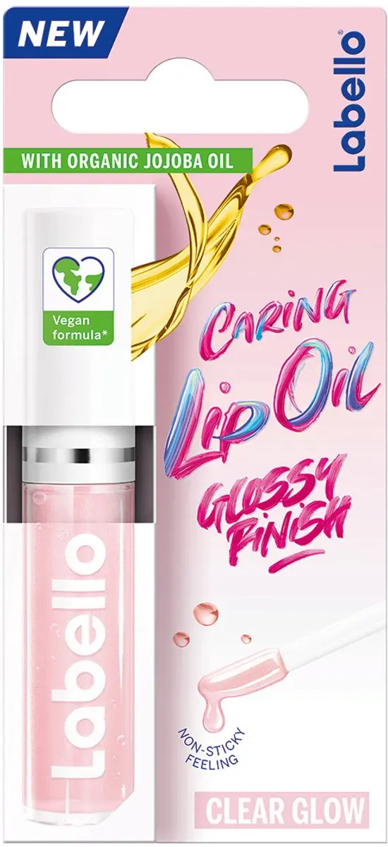 Labello Caring Lip Oil Clear Gloss 5.5ml