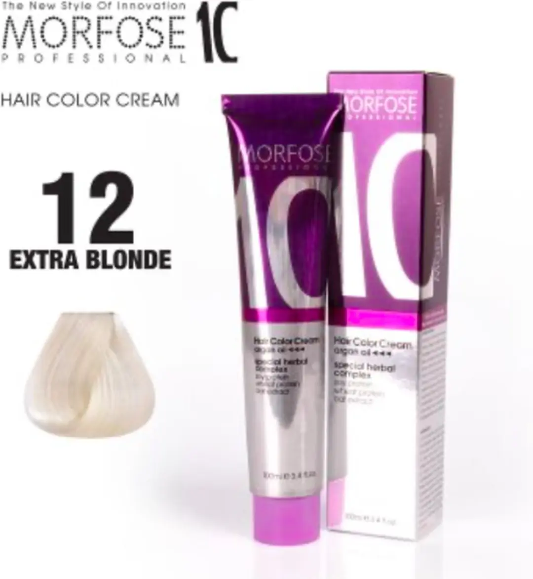 Morfose Color Cream Haarverf 12 Platina Blond 100ml