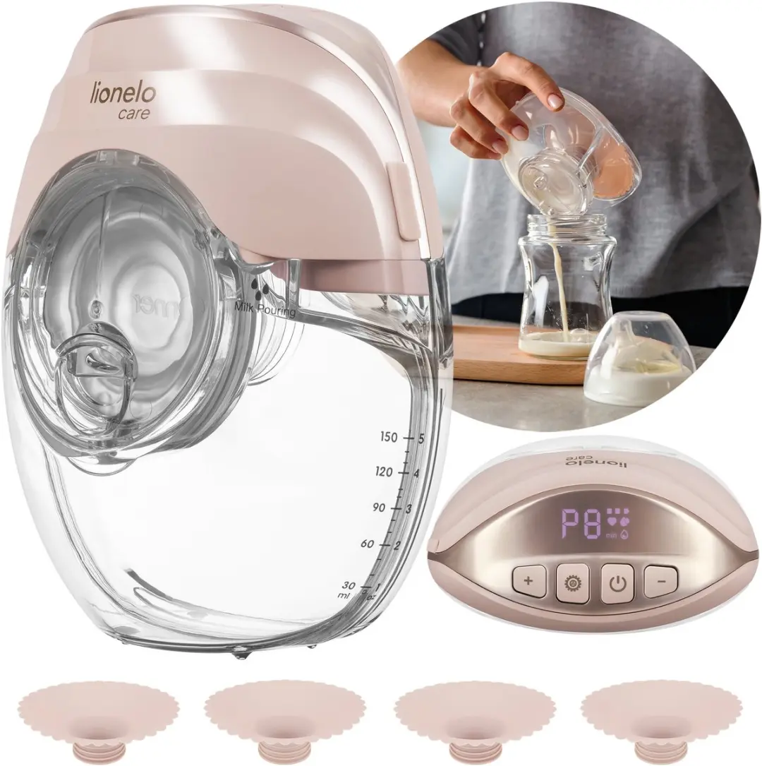 Lionelo Fidi Free Slim Hands-Free Borstkolf
