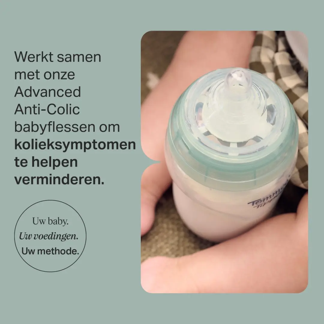 Tommee Tippee Advanced Anti-Koliek Flesspenen 0m+ - 2 Stuks