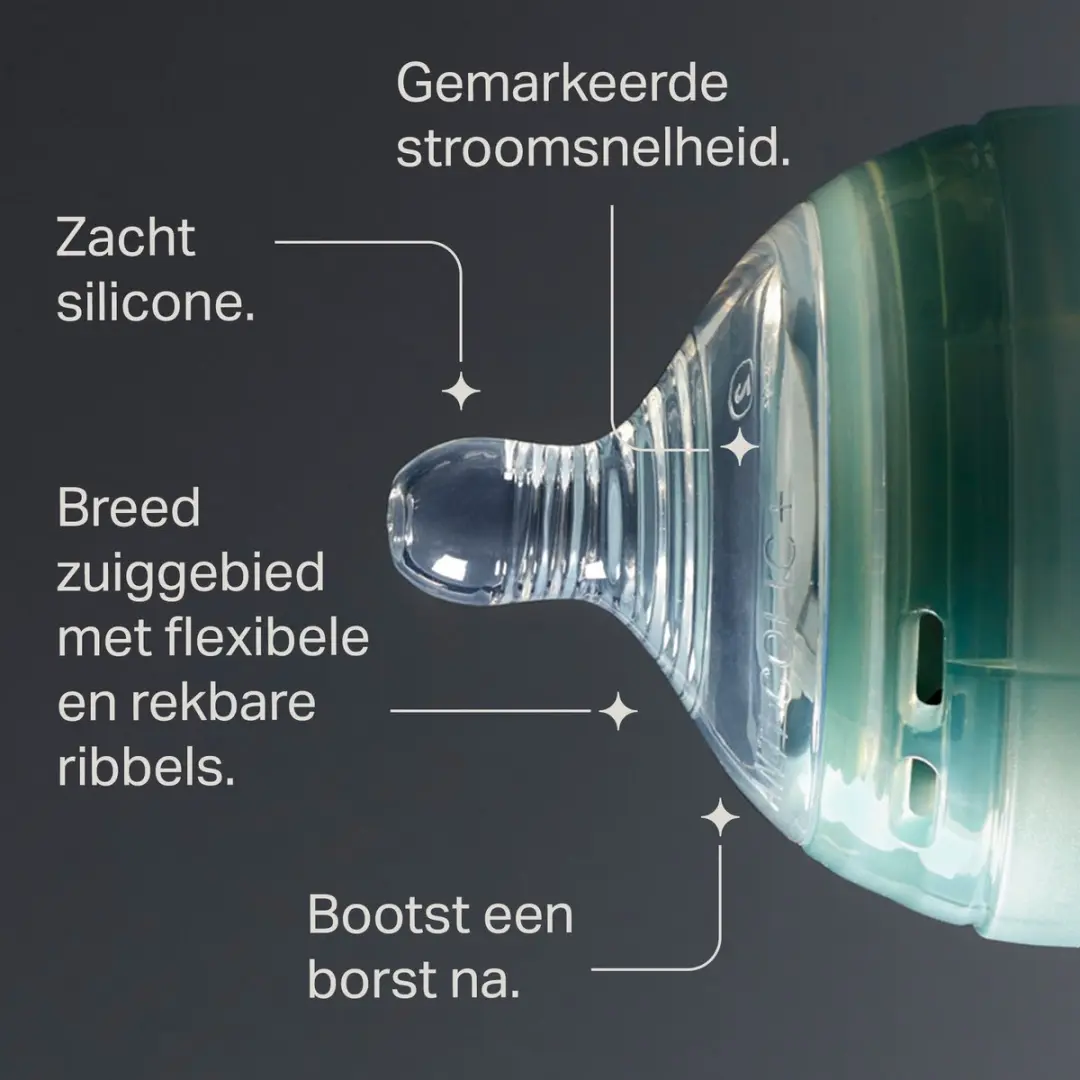 Tommee Tippee Advanced Anti-Koliek Flesspenen 0m+ - 2 Stuks
