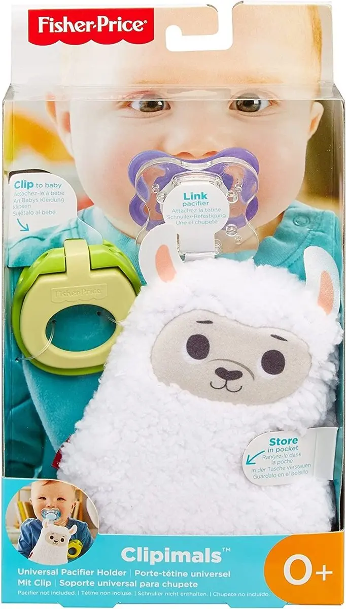 Fisher Price Clipimals Lama Speenkoord
