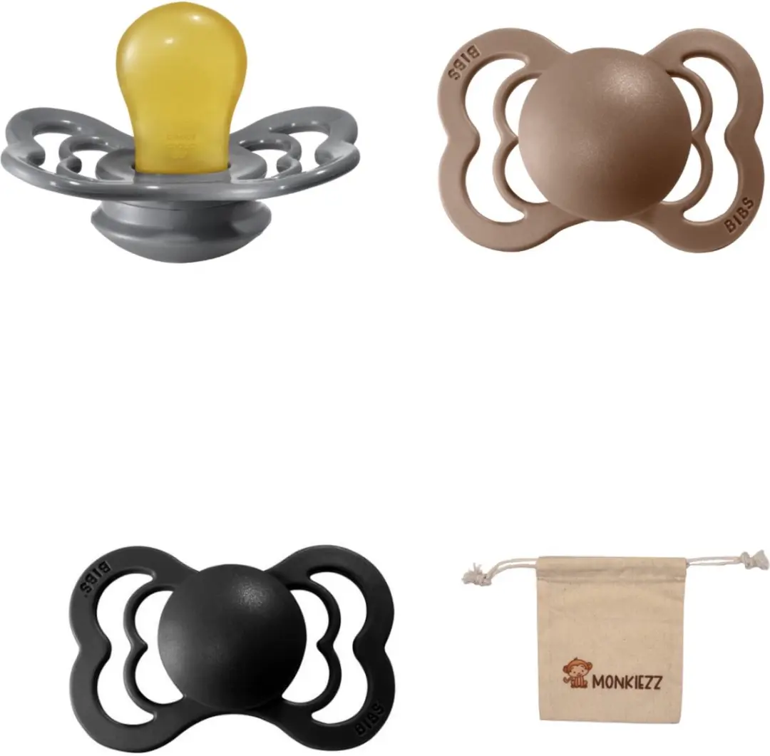 BIBS Supreme Fopspenen Maat 1 0-6m