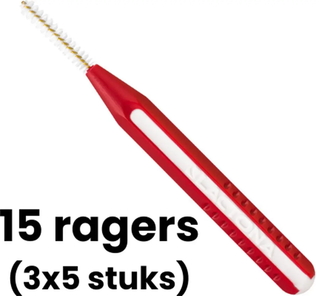 Lactona Easygrip Ragers Recht-X-Small 3mm Rood