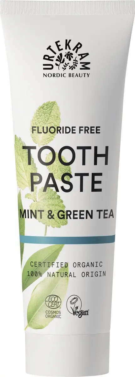 Urtekram Munt & Groene Thee Tandpasta 75ml