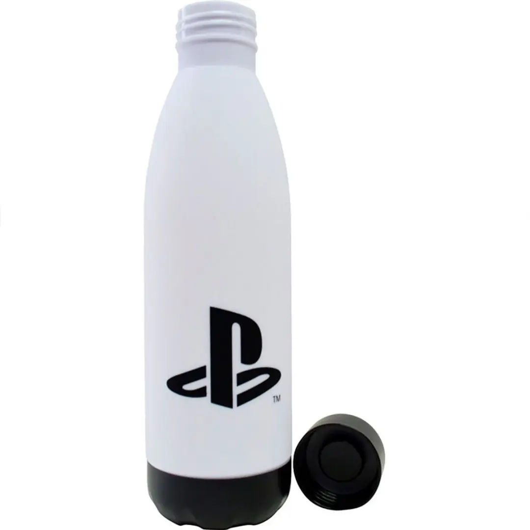 Sony PlayStation Soft Touch Drinkfles 650ml - Wit