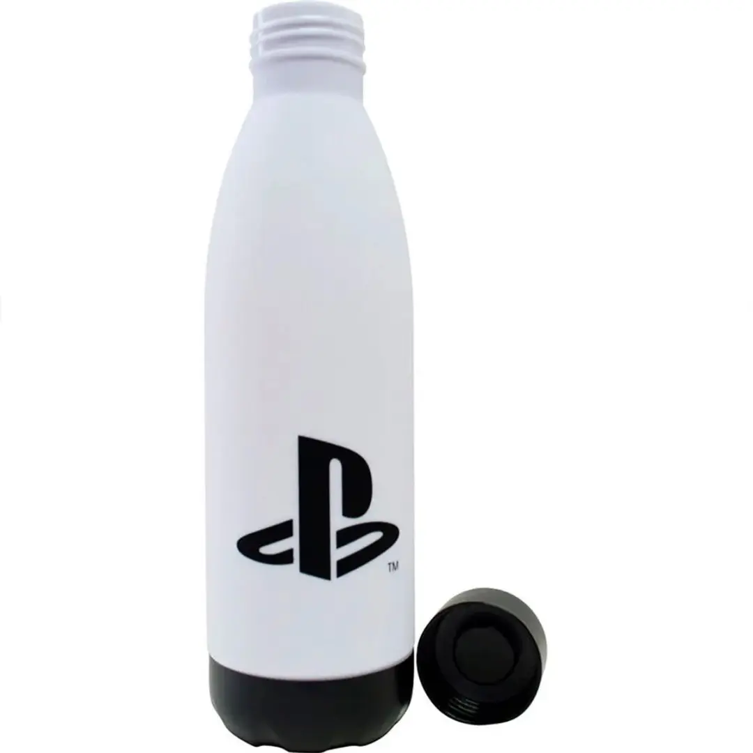 Sony PlayStation Soft Touch Drinkfles 650ml - Wit