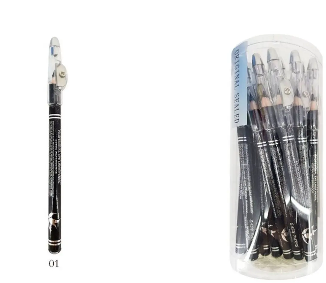 Easy Paris Cosmetics Oogpotlood Eyeliner Pencil 001 - Zwart