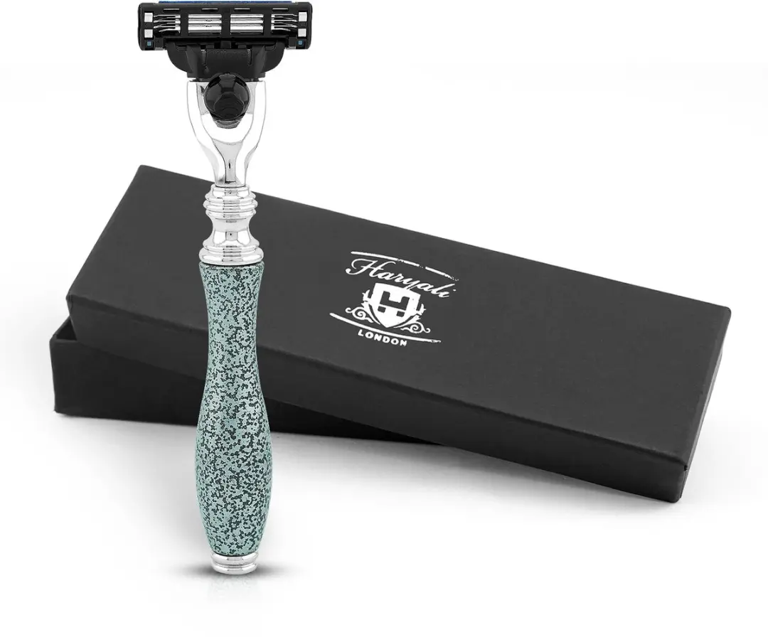 Haryali London 3-Bladig Scheermes Metallic