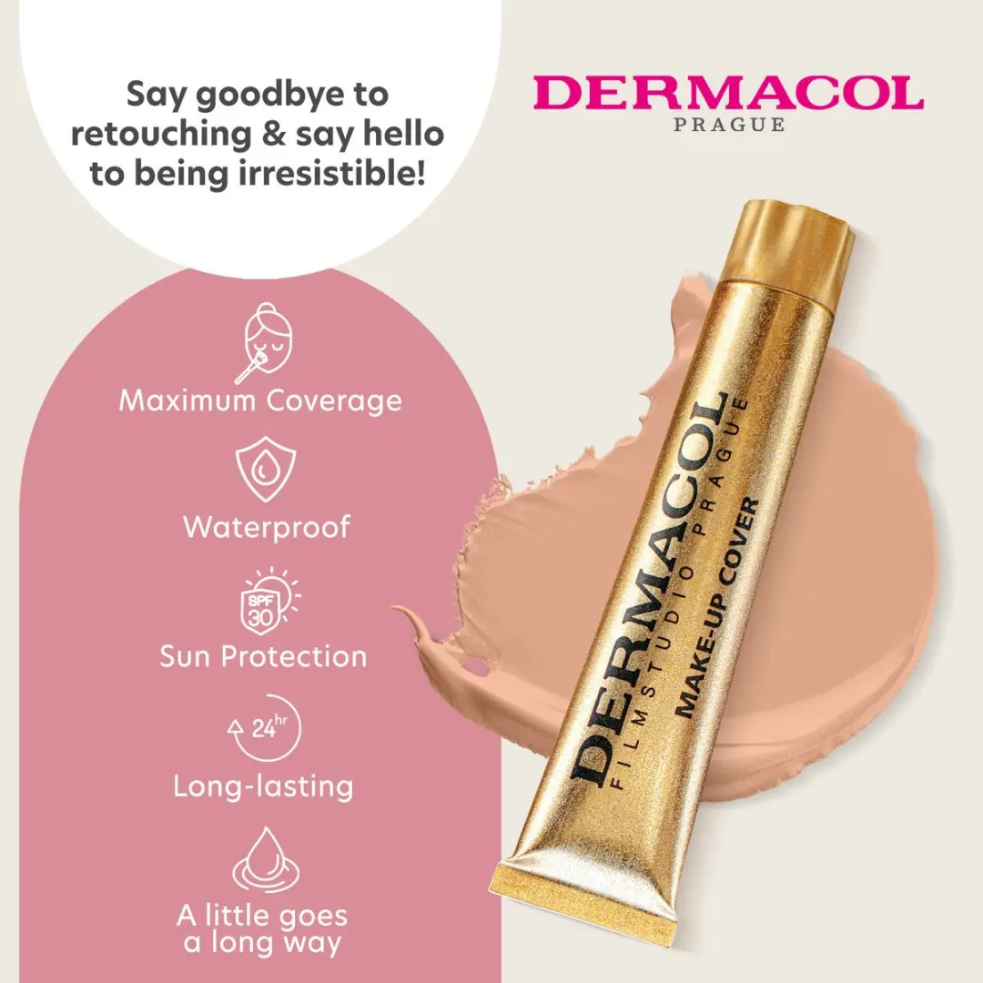 Dermacol Full Coverage Matte Foundation 210 - 30ml - SPF 30