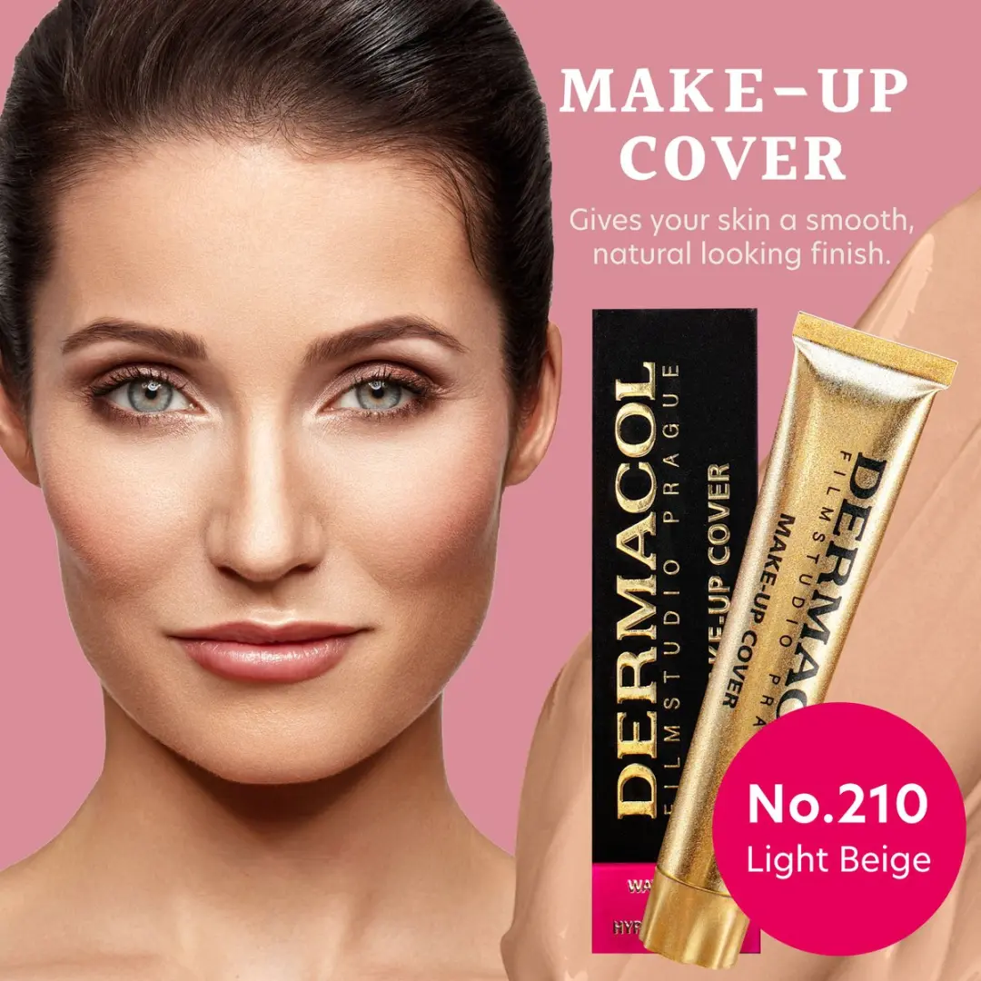 Dermacol Full Coverage Matte Foundation 210 - 30ml - SPF 30