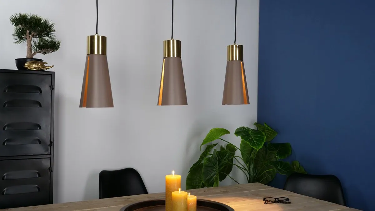 Eglo Losalomas Hanglamp LED 83.5cm Mokka