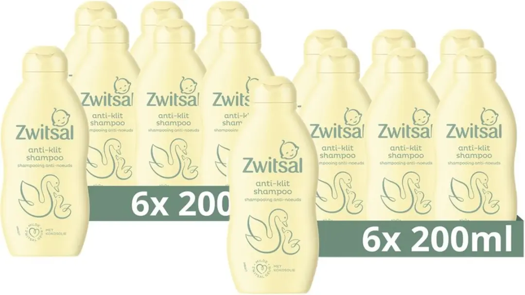Zwitsal Anti-Klit Shampoo Baby 200ml